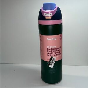 New! Owala 24 oz FreeSip Spout Insulated Water Bottle